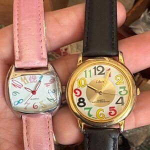 Colorful Quartz Watches Set